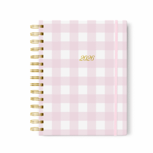 Agenda Xadrez Rosa
