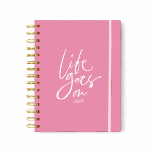 Agenda Life Goes On Pink