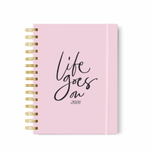 Agenda Life Goes On Rosa Bebe